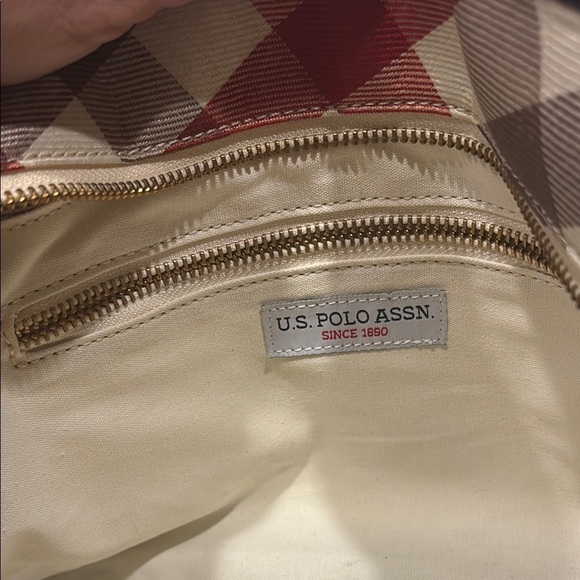 US Polo Association Mini Tote with Embroidered Polo Player - Picture 8 of 12